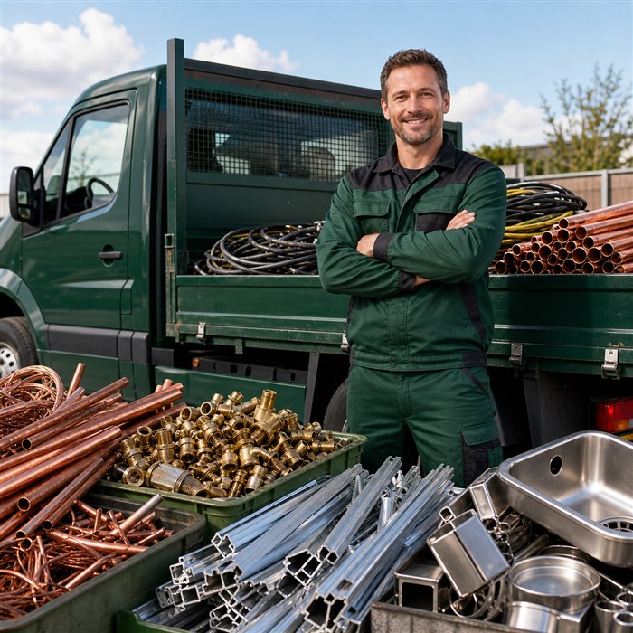Schrottankauf für Kupfer, Messing, Kabel, Aluminium und Edelstahl anfragen