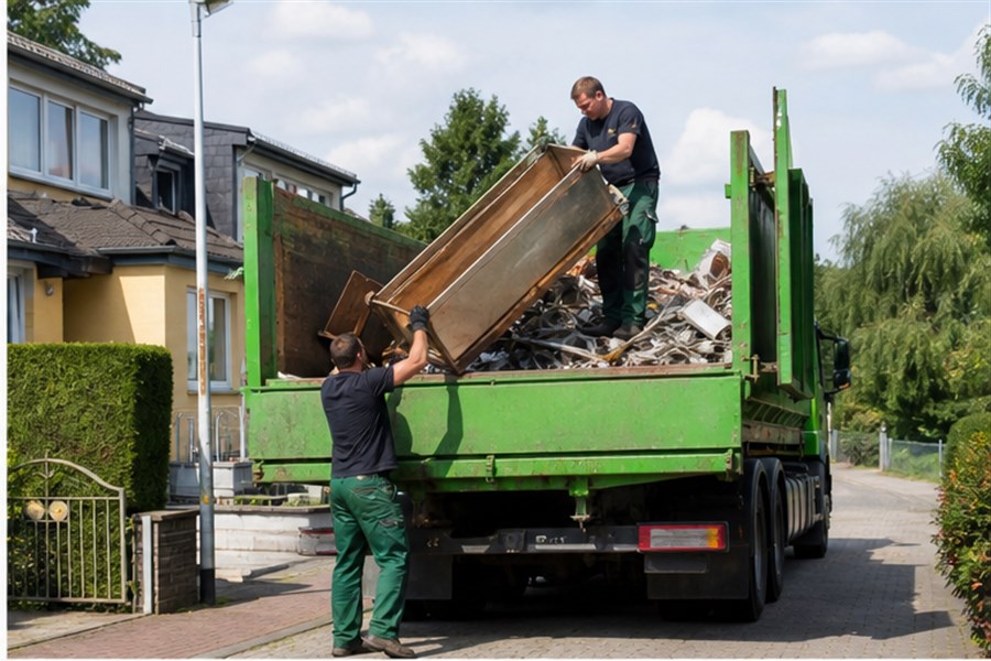 Schrottabholung Bottrop für private und gewerbliche Kunden
