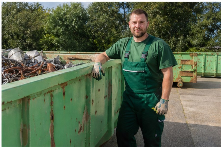 Gewerbliche Schrottabholung und Metallrecycling in Bottrop