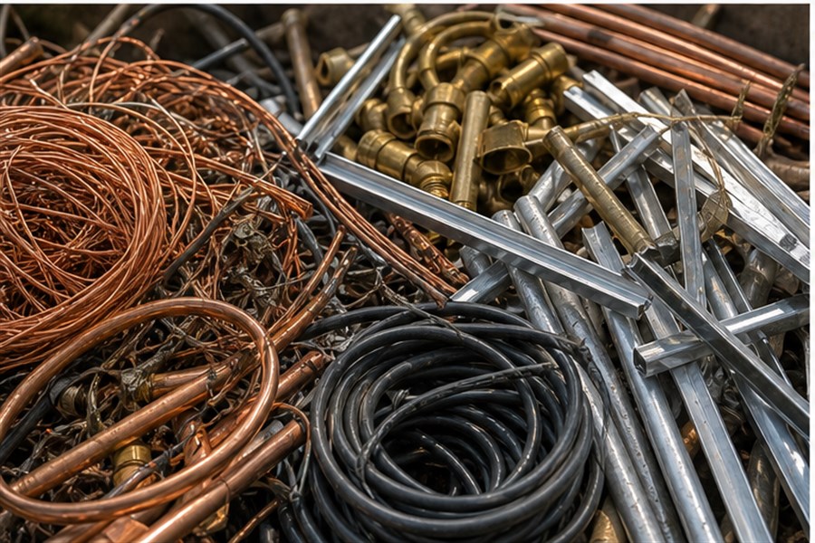 Schrottankauf Castrop-Rauxel für Kupfer Kabel und Messing