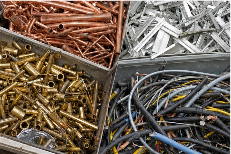 Schrottankauf Hamm für Kupfer Messing Aluminium und Stahl