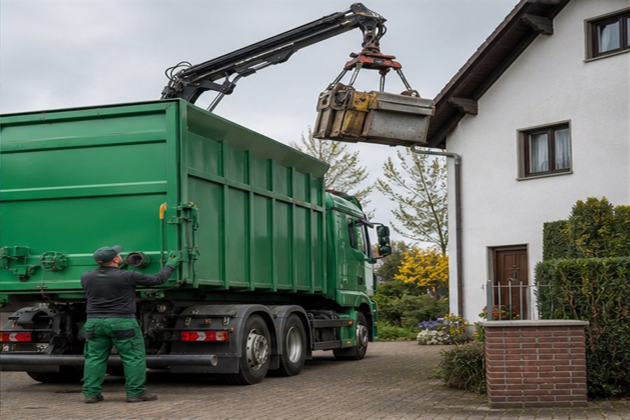 Schrottabholung Herten mit vorbereitetem Altmetall