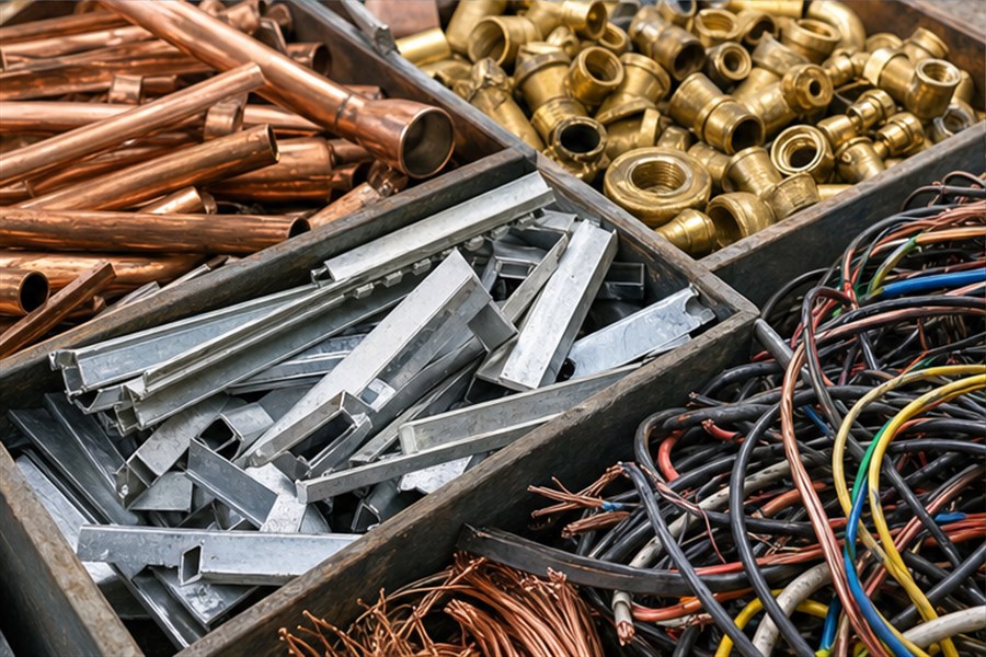 Schrottankauf Köln für Kupfer Kabel Messing und Aluminium