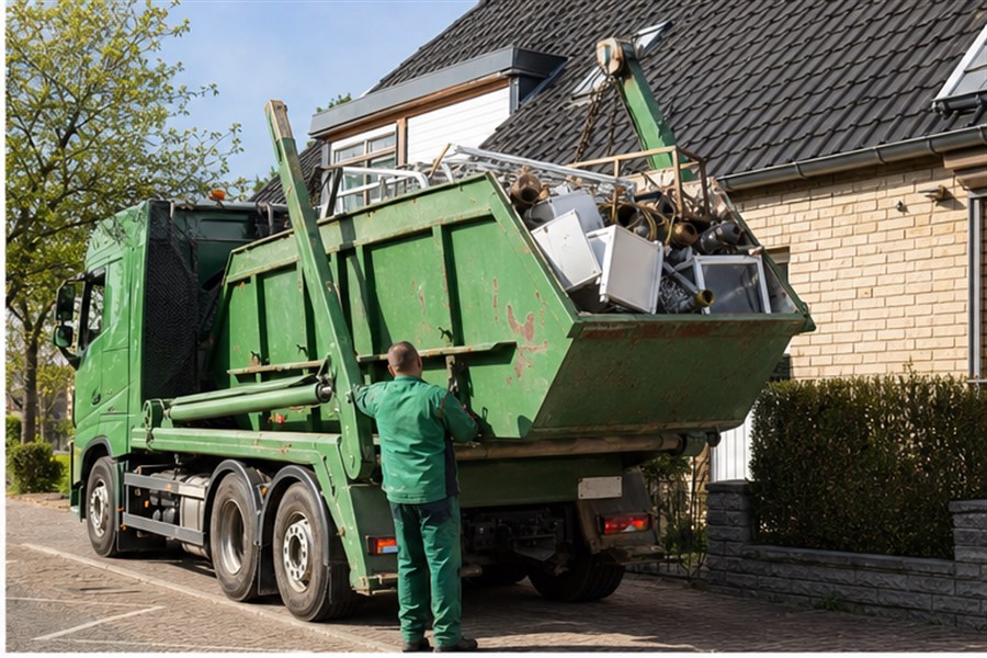 Schrottabholung in Krefeld für private und gewerbliche Bestände