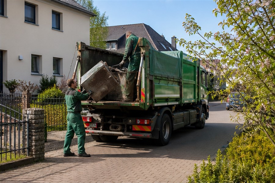 Schrottabholung Marl für private und betriebliche Metallbestände