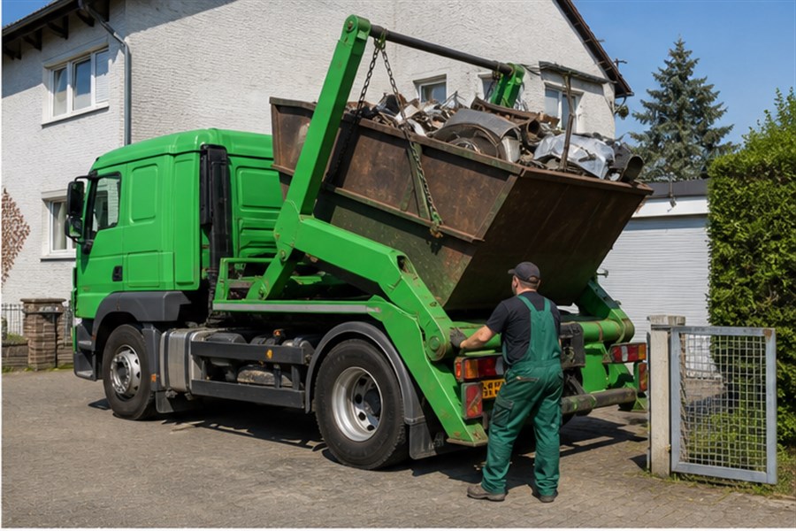 Schrottabholung in Oberhausen für Altmetall