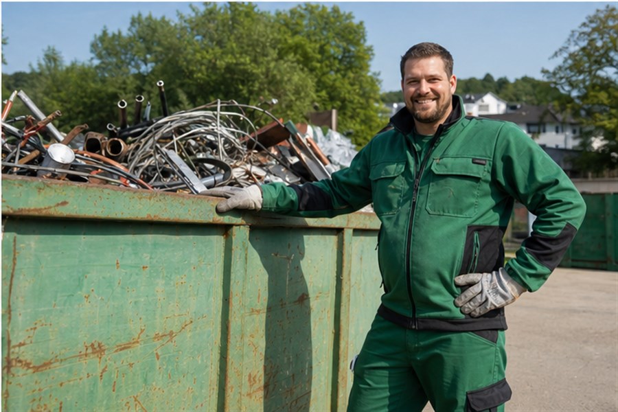 Gewerbeschrott für Wuppertaler Werkzeug- und Metallbetriebe